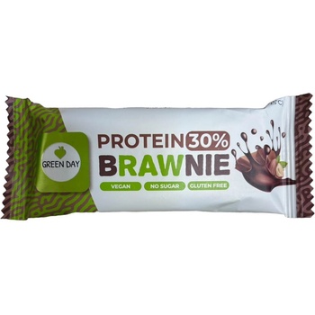 Green Day 12 бр. х 40гр. БРАУНИ ПРОТЕИН green day