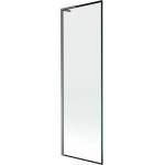 Mexen Next L параван за вана 1-крилен 60 x 150 cm, черна рамка, gun metal - 895-060-000-03-70-95 (895-060-000-03-70-95)