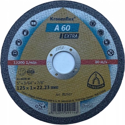 25x Řezné kotouče na kov Klingspor 125x1