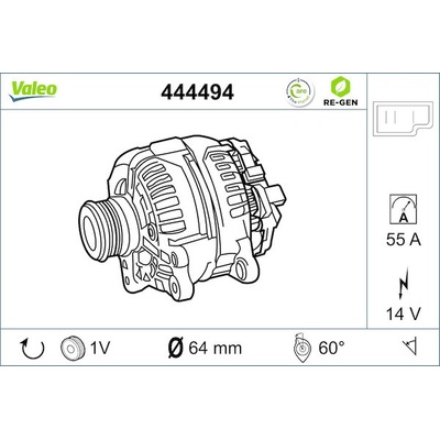generátor VALEO 444494