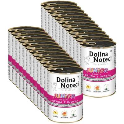 Dolina Noteci Premium Junior s krůtími srdíčky 24 x 400 g