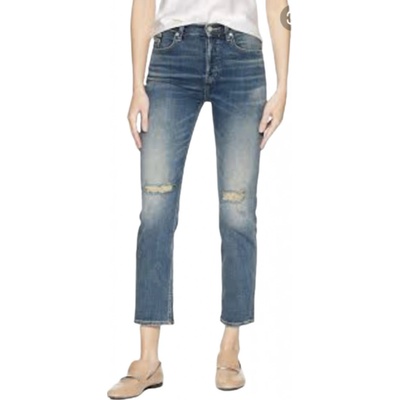Calvin Klein Jeans dámské Hight Rise Straight 42H3084 modré