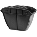 Kvetináč Strend Pro Wave, 26x18 cm, strieborný, metalický efekt, závesný