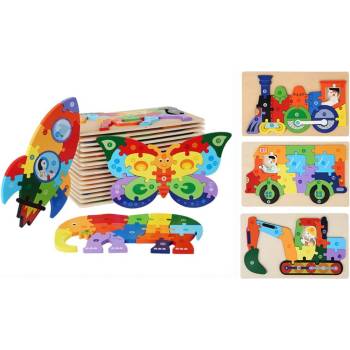 Image 1 of Armtoys БЕБЕШКИ ДЪРВЕН ПЪЗЕЛ 20 ВИДА