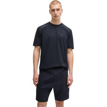 Boss Мъжка блуза с яка Boss Tee Tape 10262779 01 Polo Shirt Mens - Dark Blue