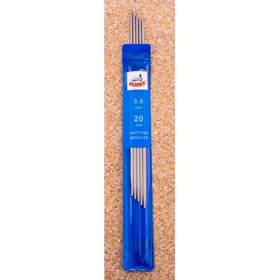 Jehlice ponožkové 20 cm/5 ks hliníkové Varianta: 3 – Zboží Dáma