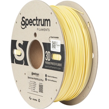 Spectrum 80729 3D филамент, Pastello PLA, 1, 75mm, 1000g, лимонов крем (80729)