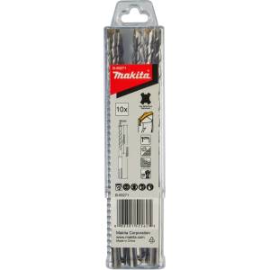 Makita - Комплект свредла за зидария SDS Plus 6x160 мм, 10 бр. B-59271 (B-59271)