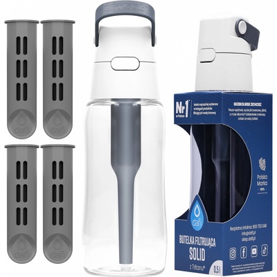 Dafi Solid 500 ml stříbrná/šedá