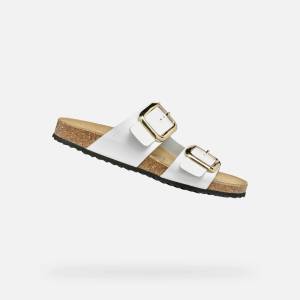 Geox Бели дамски сандали Geox Brionia R Geox | Byal | ЖЕНИ | 36