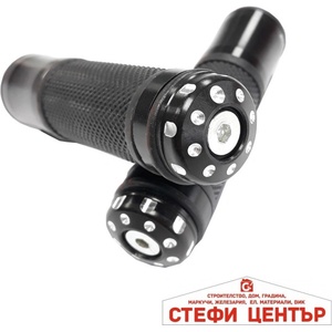 Paolo Дръжки за мотоциклет - 280 - черно - 2бр. /к-т