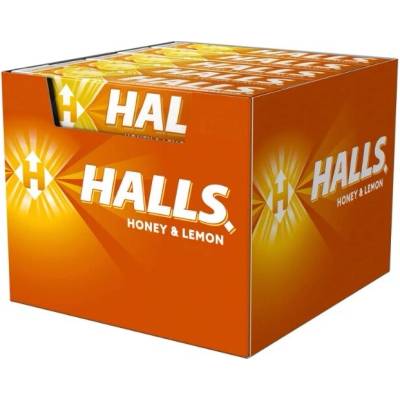 Halls med a citrón 33,5 g x 20 ks
