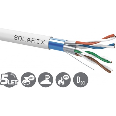 Solarix 26000038 CAT6A FFTP LSOH Dca, 500m