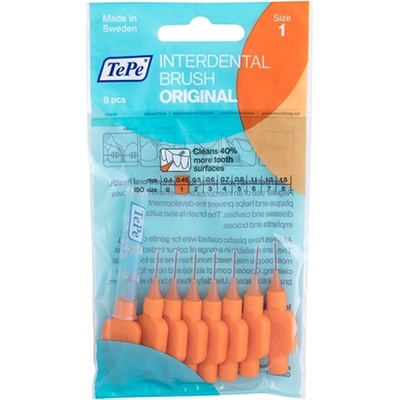 TePe Original Interdental Brush комплект 8 бр. четки за междузъбното пространство унисекс 0.45 мм
