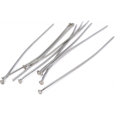 Nýtek s plochou hlavičkou 50mm x 0,65mm z chirurgické oceli - Obsah balení 100 ks NO 006 – Hledejceny.cz