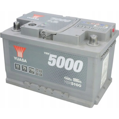 Yuasa YBX5000 12V 75Ah 680A YBX5100