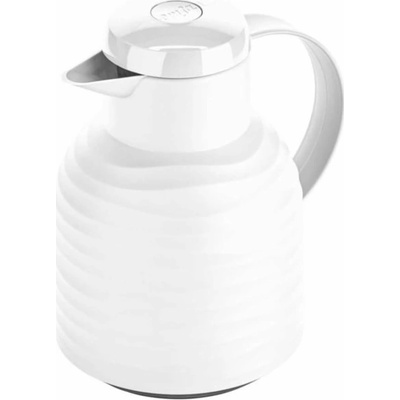 Emsa Samba WAVE Vacuum Vakuová konvice termoska Quick Press 1 l bílá