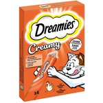 Dreamies Creamy лакомство за котки - пилешко 4 x 10 г