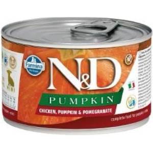 FARMINA КОНСЕРВА N&D DOG CHICKEN & PUMPKIN & POMEGRANATE PUPPY MINI 140g (L4-40029)