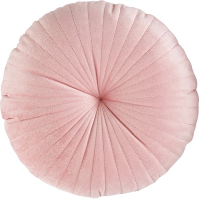 Catherine Lansfield Кадифена декоративна възглавница ø 40 cm Round Soft Touch - Catherine Lansfield (BD/57175/W/CU40/PK)