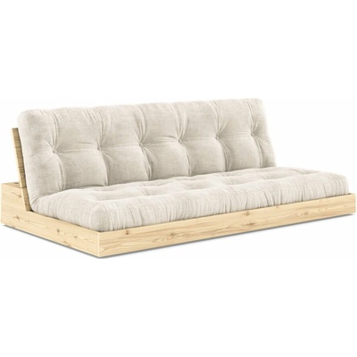 Karup Design menčestrová rozkladacia pohovka 196 cm Base Biela