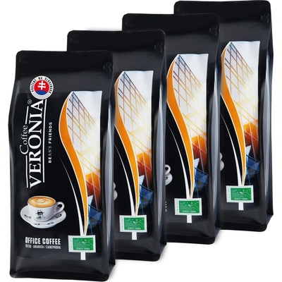Coffee Veronia Office Coffee zrnková 4 x 1 kg