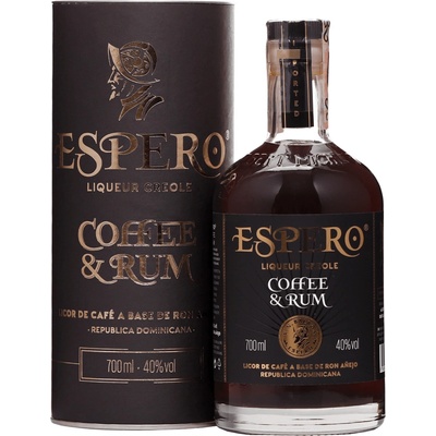 Ron Espero Coffee & Rum 40% 0,7 l (tuba)
