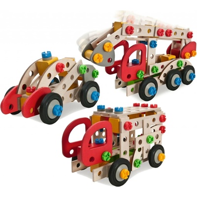 Heros Constructor 39085 Montážna stavebnica Hasičské auto 155d