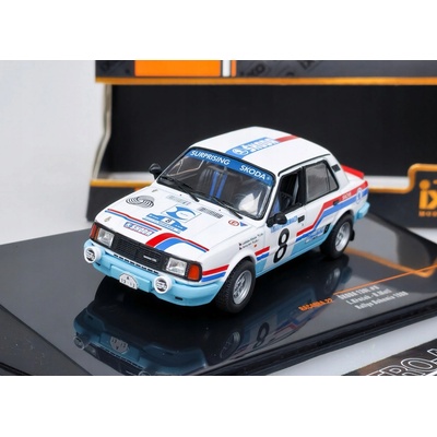IXO Škoda 130 L No.8 Rallye Bohemia L.Krecek/B.Motl 1988 1:43