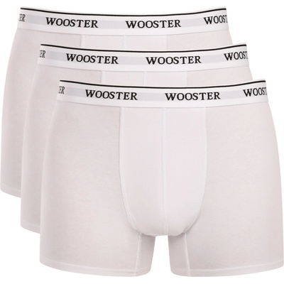 Wooster Комплект от три - мъжки боксерки Wooster бели Wooster | Byal | МЪЖЕ | XXL