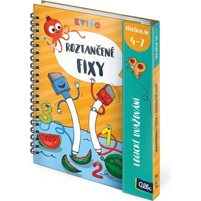 Albi Roztančené fixy Písmena a čísla
