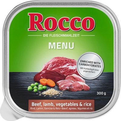 Rocco Menu Adult Hovězí jehněčí 9 x 300 g