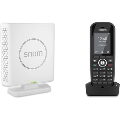Snom M430 комплект, M400 безжична DECT база + Snom M30 безжичен DECT телефон (00004589)