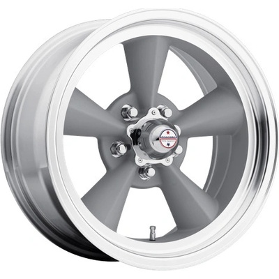 AMERICAN RACING VN309 TT O 5x15 5x120,65 ET-6 VINTAGE silver with MACHINED LIP
