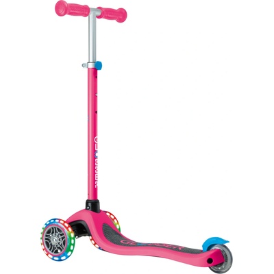 Globber Primo Lights V2 Fuchsia růžová