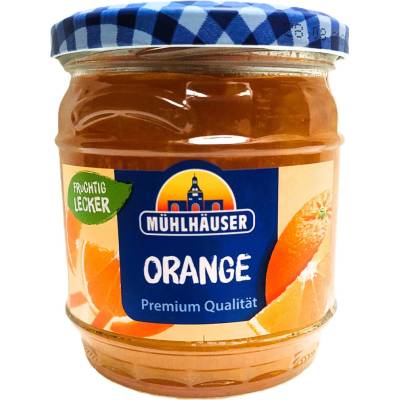 MÜHLHAUSER Konfitüre Orange - pomerančová marmeláda - 450g