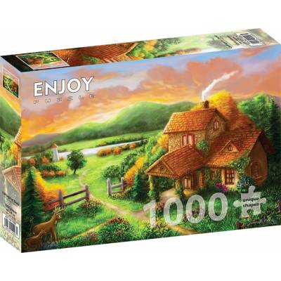 ENJOY Chalúpka za súmraku 1000 dielov