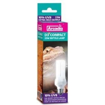 Arcadia D3+ Compact Reptile Lamp 23 W 12.0 UVB