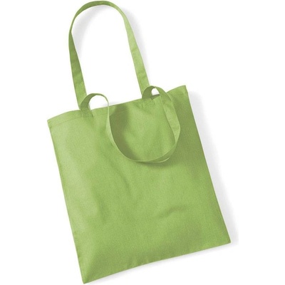 Westford Mill W101, Bavlnená taška "Bag for Life", zelená kiwi