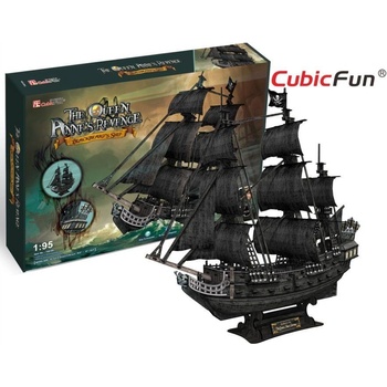 CubicFun 3D puzzle Plachetnice Queen Anne's Revenge 328 ks