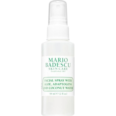 Mario Badescu Facial Spray with Aloe, Adaptogens and Coconut Water освежаваща мъгла за нормална към суха кожа 59ml
