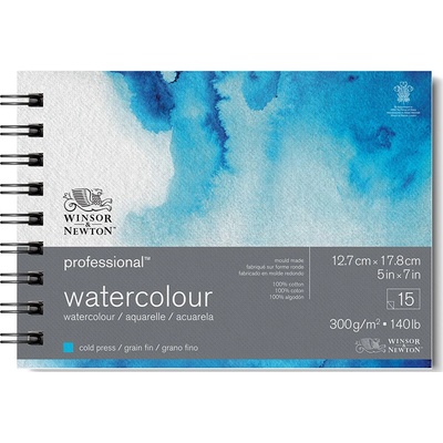 Blok Winsor & Newton Cold Pressed 300g/m2 - 13 x 18 cm
