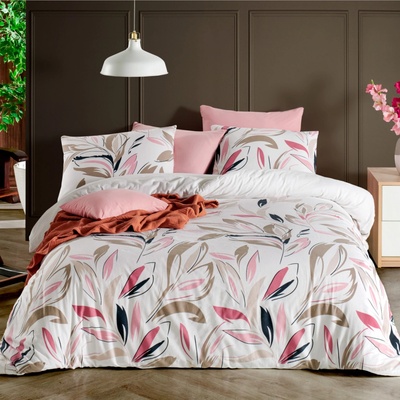 Brotex obliečky bavlna Carmen pink 200x220 70x90