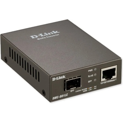 D-Link DMC-G01LC мрежов медиен конвертор 1000 Мбит/с Сив (DMC-G01LC)