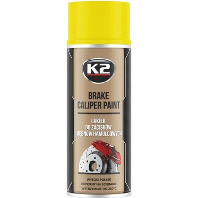 K2 BARVA BRZDOVÉHO TŘMENU 400ml ŽLUTÁ