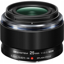 OM System M. Zuiko 25 mm F1.8 II čierny