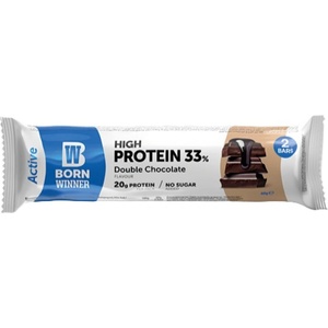 Born Winner Active 33% High Protein Bar [60 грама] Двоен шоколад