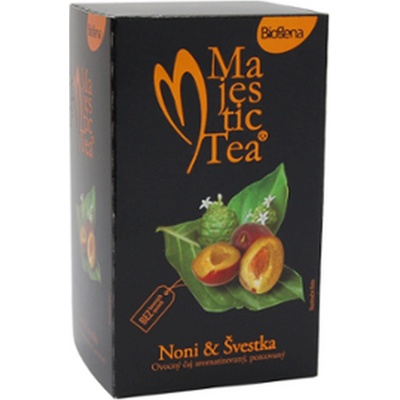 Biogena Čaj Majestic Tea Noni Švestka 20 sáčků
