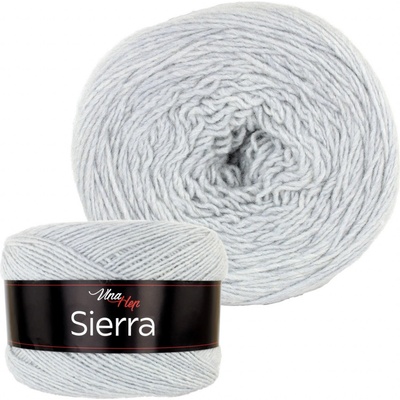 Vlna-hep Příze Sierra - vlna + akryl Sierra: 6230 Světle šedá
