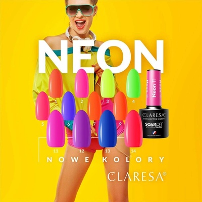 Claresa Gél lak Neon 14 5 g